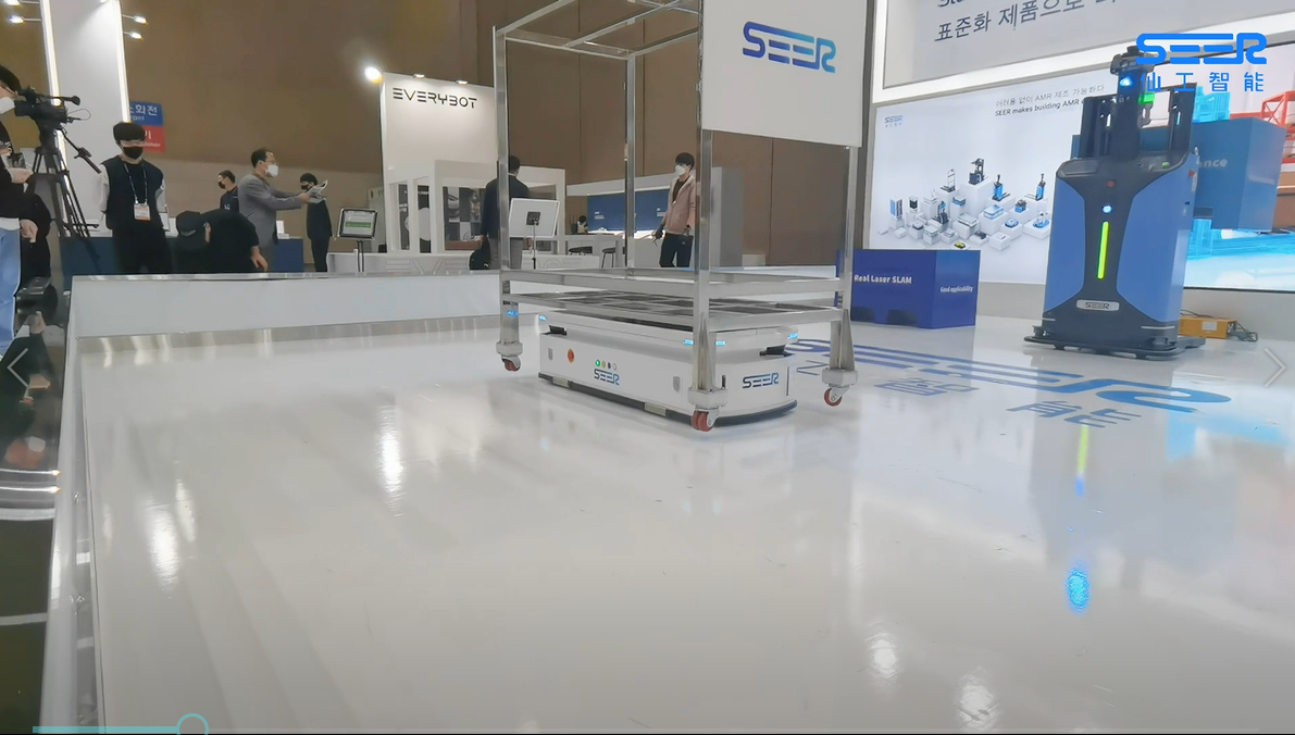仙工智能亮相韩国 ROBOTWORLD 2021！